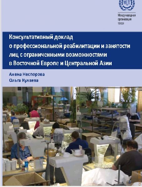 Консультативный доклад о профессиональной реабилитации и занятости лиц с ограниченными возможностями в Восточной Европе и Центральной Азии — 2014